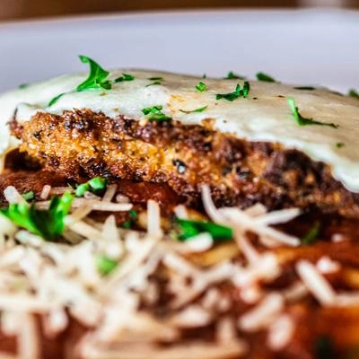 A close up of some food on top of a plate